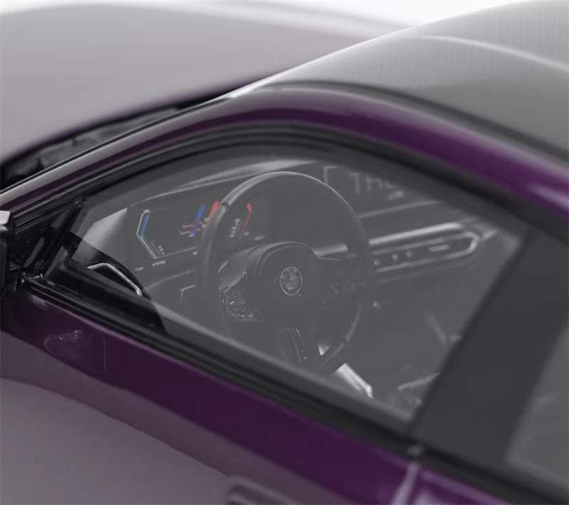 1:18 BMW M2 COUPE 2023 purple GT SPIRIT Limited Edition Resin Car Model