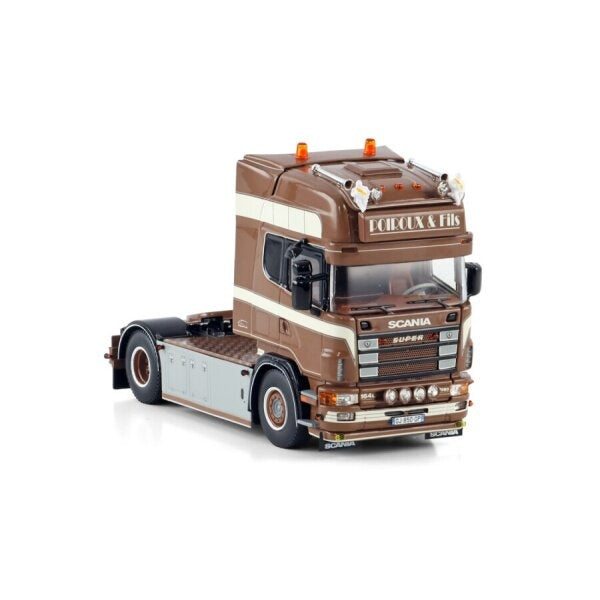 1:50 SCANIA POIROUX & FILS 4 Series 4X2 WSI DIECAST Model