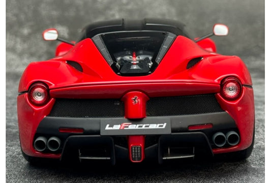 1:18 Ferrari LaFerrari Standard red black top - silver wheels BBR MODELS DIECAST Model