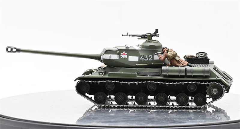 3R Berlin JS2 Heavy Tank Stalin 2 tank w/ 1 shooter personnel 1:72 Tank Pre-built Model