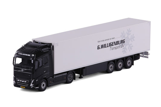 CAVALLINO Volvo FH5 Globetrotter G.Willigenburg Container Truck 1:50 Truck Pre-built Model