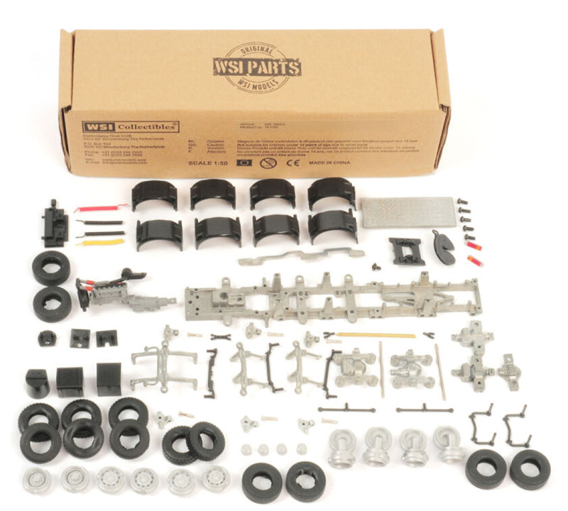 WSI BUILDING KIT CHASSIS DAF 10X4 G Parts KIT 1:50 Truck Model