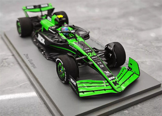 1:43 Stake C44 2024 Spark Qatar GP Resin Car Model view2