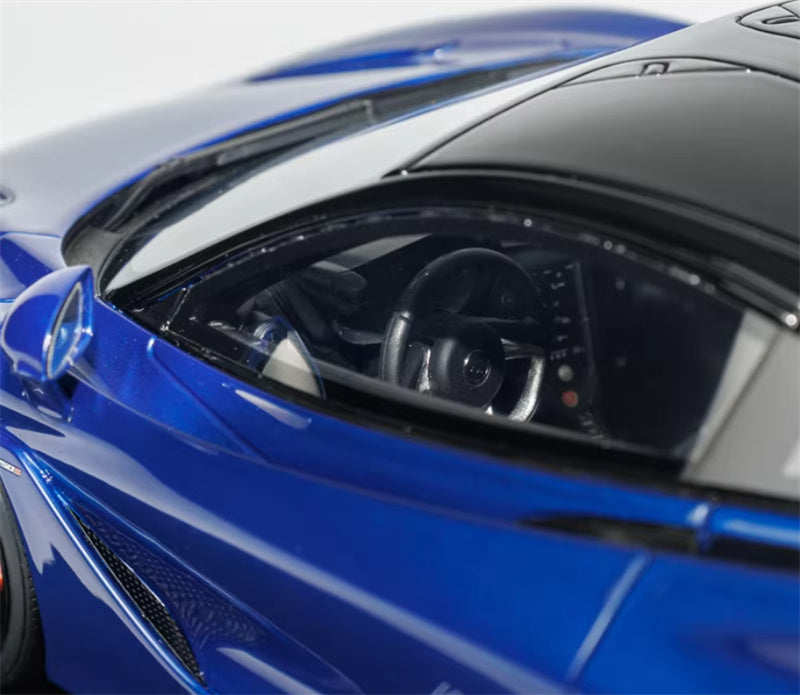 1:18 McLaren 750S LBWK Coupe Blue GT SPIRIT Without display box Limited Edition Resin Car Model
