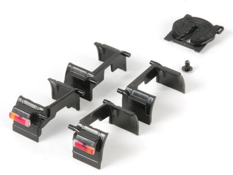 WSI LIVE STOCK TRAILER - 3 AXLE Basic Line white 1:50 Truck Pre-built Model