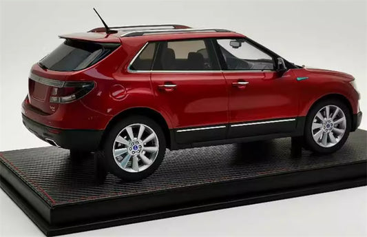 TOPWING Saab 9-4X Red 1:18 Car Pre-built Model view2