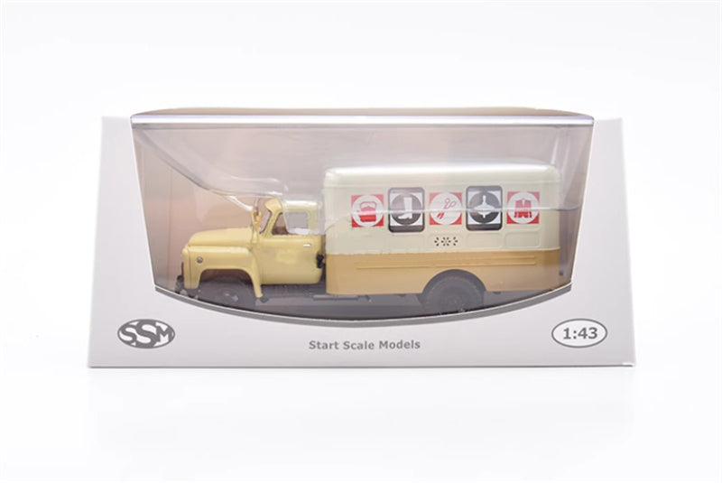 StartScaleModels Soviet daily necessities retail truck LUAZ-37031(52) 4x2 1/43 Truck Pre-built Model