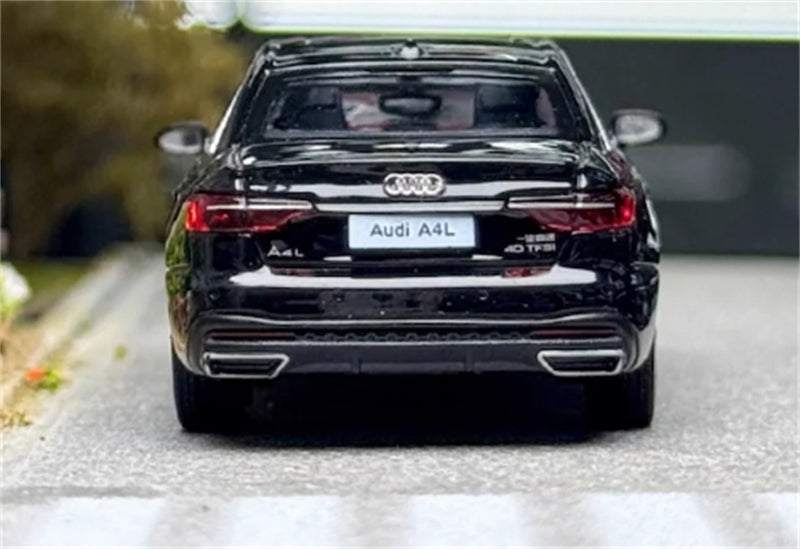 VAV AUDI A4L Black Sedan 1:64 Car Pre-built Model
