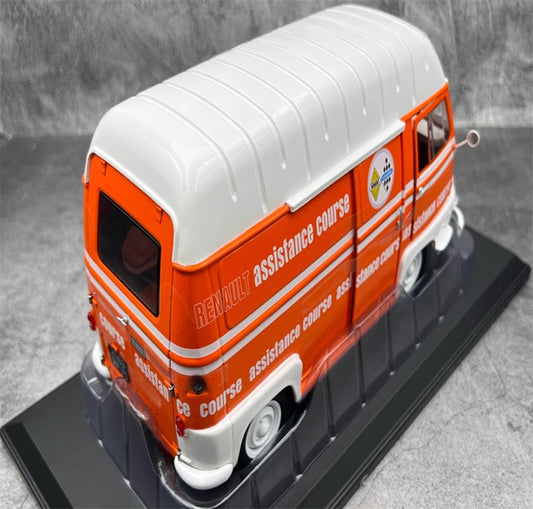 NOREV RENAULT ESTAFETTE ASSISTANCE COURSE 1967 orange 1:18 Car Pre-built Model view2