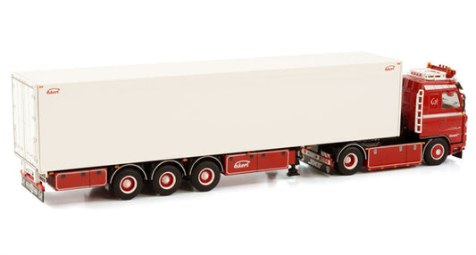WSI SCANIA 3 SERIES STREAMLINE 4X2 REEFER TRAILER - 3 AXLE Hartmann Transporte 1:50 Truck Pre-built Model
