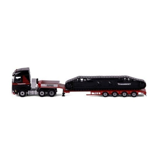 1:50 DAF XG 6x2 w/ 4 axle lowloader+ Crawler MAMMOET DIECAST Model