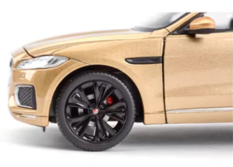 1:24 JAGUAR F-pace SUV champagne WELLY DIECAST Car Model