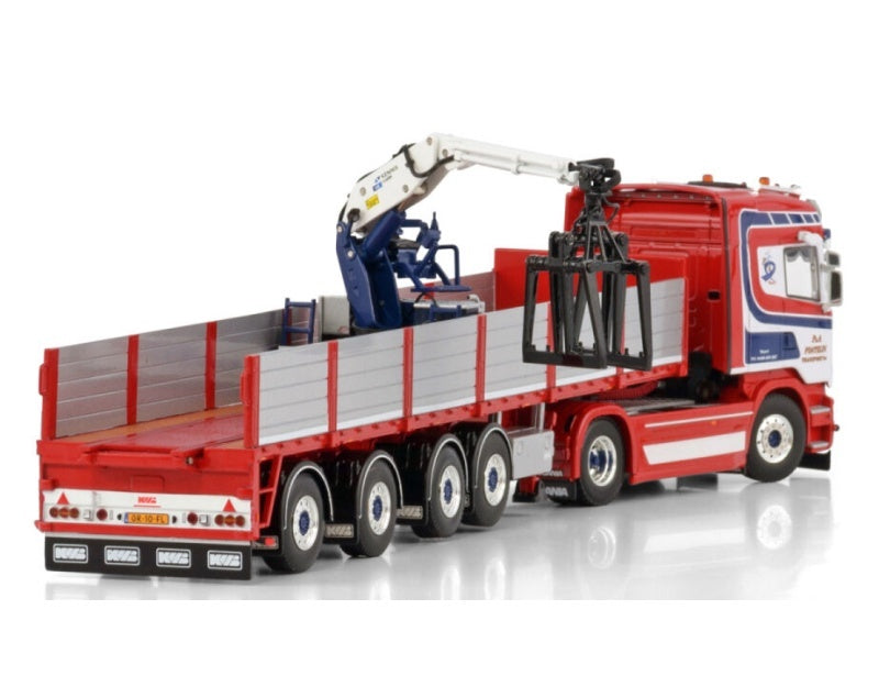 1:50 Scania P&A FONTEIJN 4X2 4 AXLE WSI DIECAST Model