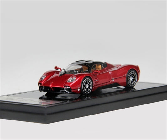 LCD-MODELS Pagani Utopia Super Car Coupe Red 1:64 car Pre-built Model view2