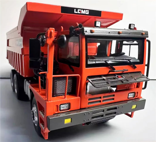 LGMG SDLG MT86HF Off Highway Mining Self dumping Truck Red Flame Red 1:35 Truck Pre-built Model