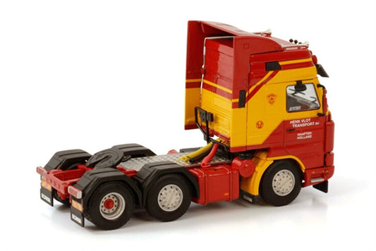WSI SCANIA 3 SERIES STREAMLINE 6X2 TWINSTEER HENK VLOT TRANSPORT 1:50 Truck Pre-built Model