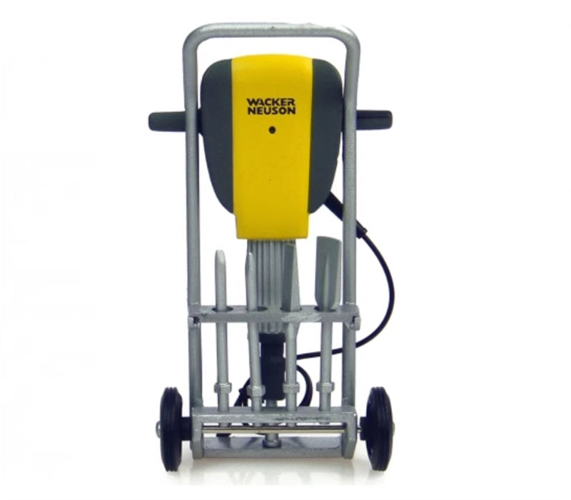Universal Hobbies Neuson Hammer EH25 Electric handheld floor pecking machine 1:12 Truck Pre-built Model