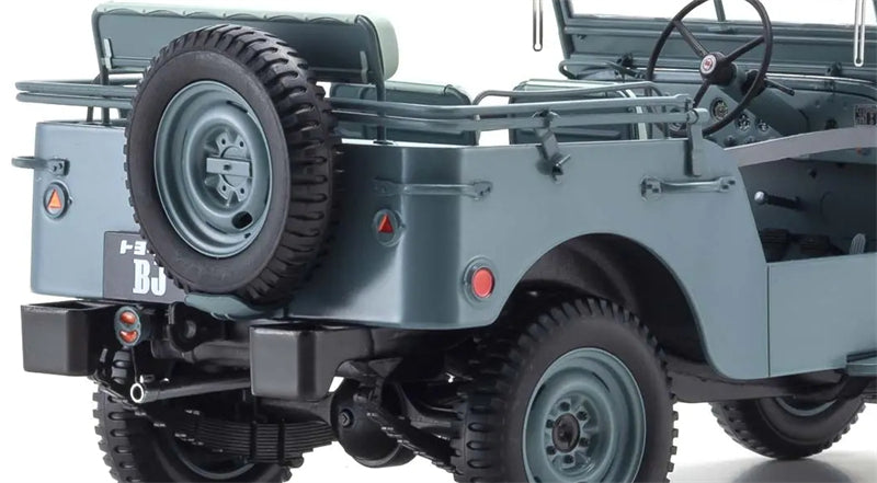 1:18 Toyota Land Cruiser BJ 4X4 1951 Grey KYOSHO DIECAST Model
