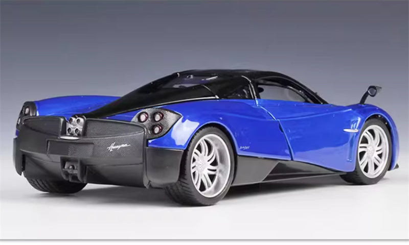 1:24 Pagani Huayra Supercar Blue WELLY DIECAST Car Model