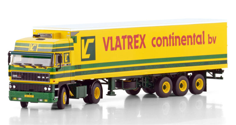 WSI DAF 3300 SPACE CAB 4X2 Vlatrex continental bv 1:50 Model