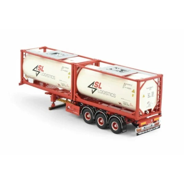 1:50 SL Logistics D-Tec 2x 20FT TEKNO DIECAST Model