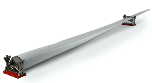 MAMMOET WING WITH TRANSPORT CRADLES 1:50 Resin
