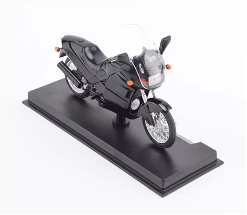 Modimio Soviet IZH8.201-02 VEGA Escort Motorcycle Black motorcycle Pre-built Airliner Model Display view5