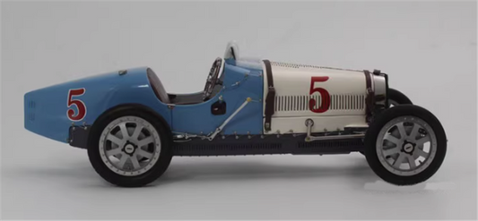 CMC Bugatti Type 35 #5 blue-white Color 1/18car Pre-a Model