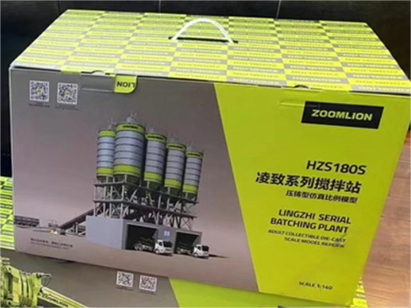 ZOOMLION HZS180S Mixing Plant 1:140 Truck Pre-built Model