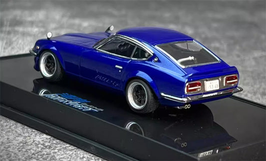 1:64 AUTOART Nissan Fairlady Z (S30) Wangan Midnight Akuma COMIC 1 VERSION blue view2