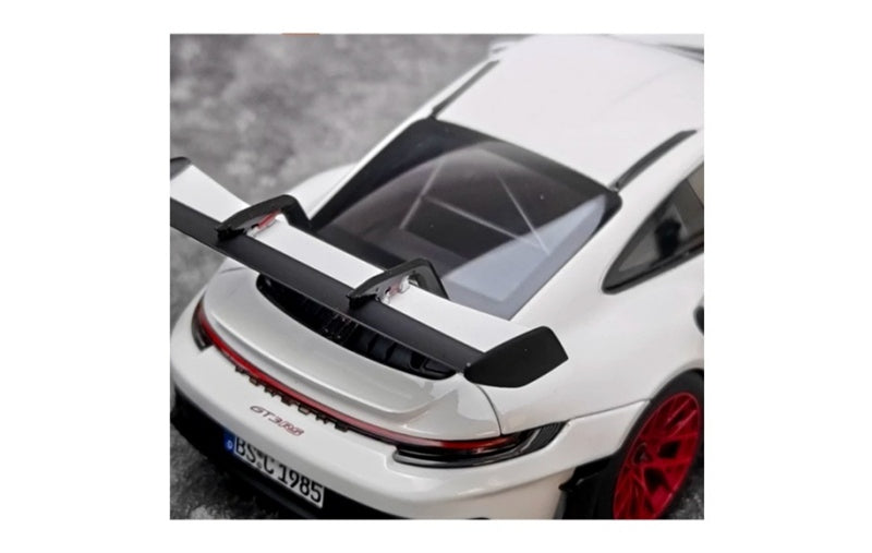 1:18 Porsche 911 992 GT3 RS White -Red Wheel NOREV DIECAST Model