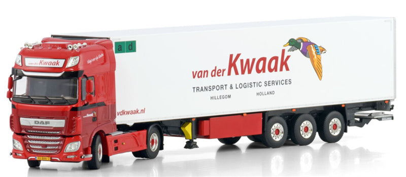 1:50 WSI DAF XF SUPER SPACE CAB MY2017 4X2 Van der Kwaak