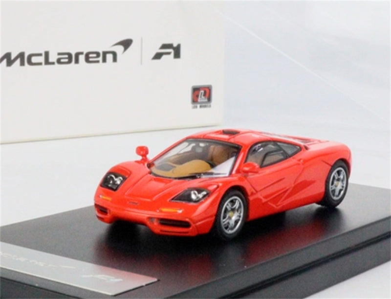 LCD-MODELS Mclaren F1 Super Car Red 1:64 car Pre-built Model view8