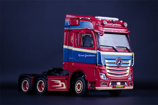 IMC ACTROS BIGSPACE 6X4 ERNST JACOBSEN Limited edition 1:50 Truck Pre-built Model