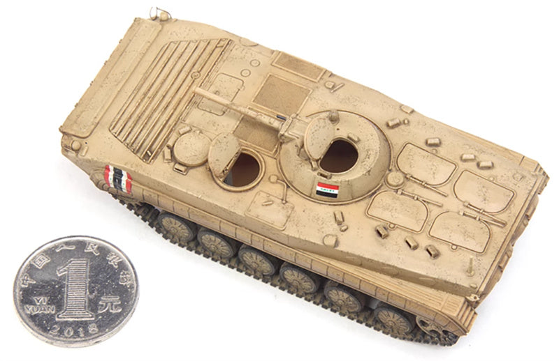 S-MODEL BMP-1 Iraqi Infantry Fighting Vehicle Desert color 1:72 Tank Pre-built Model