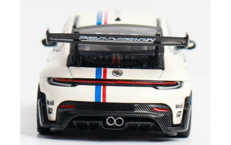 1:64 Volkswagen Beetle RS milky white TimeMicro & PSC DESIGN Herbie #53 Herbie Tribute Edition DIECAST Model