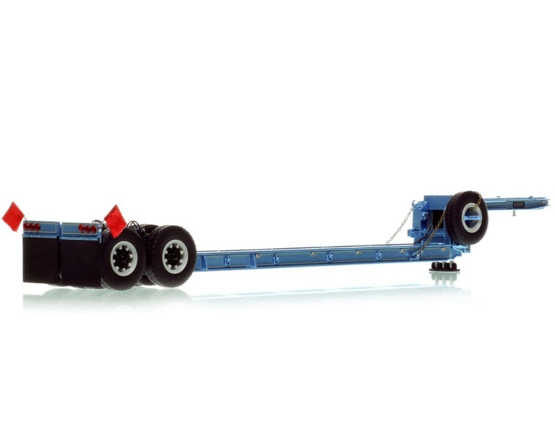 1:50 Rogers 1950s 90-Ton Beam Heavy Haul Replicas Metallic Light Blue DIECAST Model