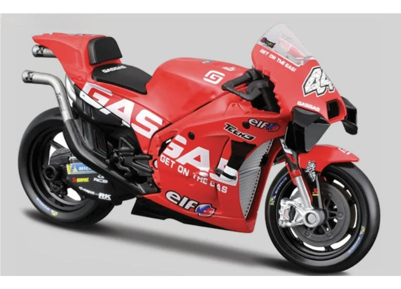 1:18 GASGAS MotoGP Racing 2023 #44 Factory Racing Tech3 Maisto Diecast Motorcycle Model