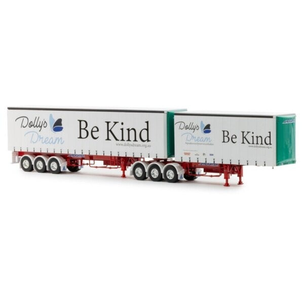 1:50 DOLLY'S DREAM T Liner Trailers Drake Diecast Model