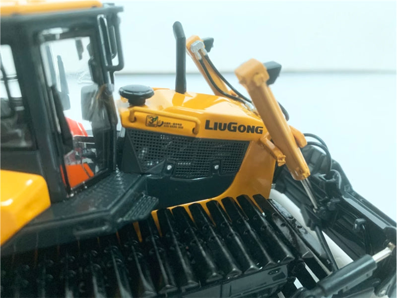 LIUGONG LD20DL Wetland Bulldozer Original yellow coating 1:50 Truck Pre-built Model