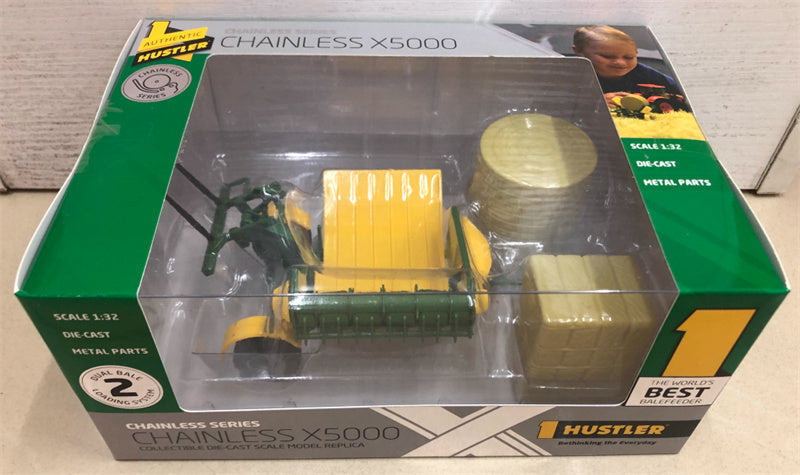 USK Hustler Chainless X5000 Bale Feeder 1:32 Truck Pre-built Model