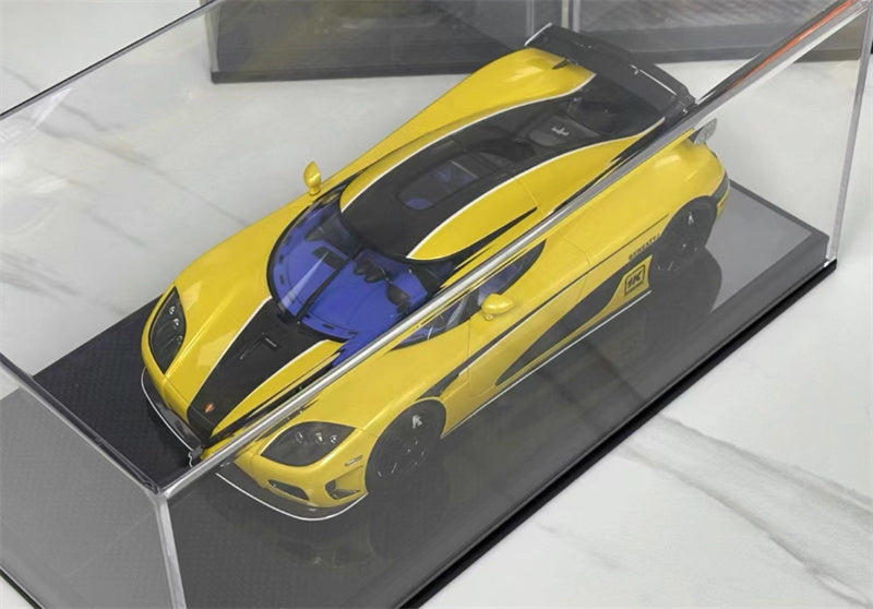 1:18 Koenigsegg CCX yellow VMB Resin Car Model view5