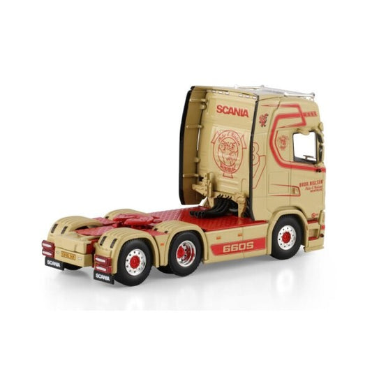 1:50 Scania PETER E. NIELSEN S Highline CS20H 6X2 WSI DIECAST Model