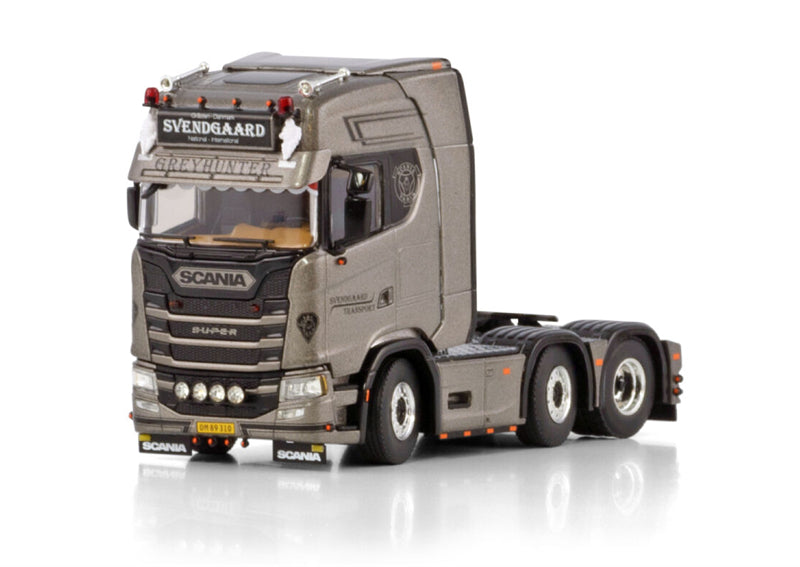 WSI SCANIA S HIGHLINE CS20H 6X2 TWIN STEER Svendgaard 1:50 Truck Pre-built Model