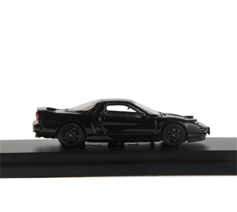 LCD-MODELS Honda NSX MK1 NA1 Black with Flipping Headlights 1:64 car Pre-built Model view8