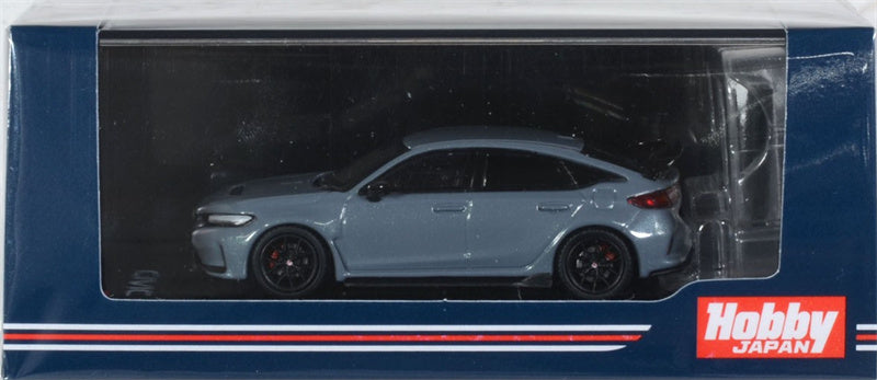 Hobby JAPAN Honda CIVIC TYPE R (FL5) with Engine Gray Pearl 1:64 Car Pre-built Model view8