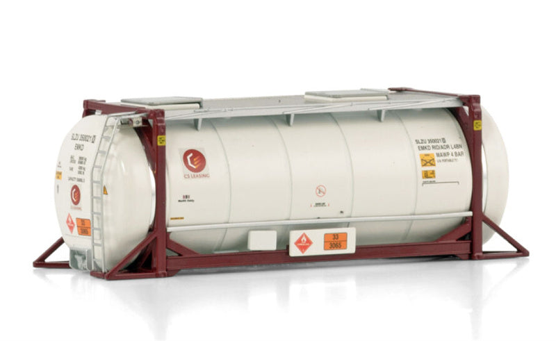 WSI 20FT TANK CONTAINER CS LEASING Premium Line 1:50 Truck Pre-built Model