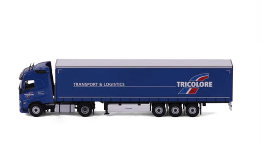 CAVALLINO Volvo container truck Tricolore 1:50 Truck Pre-built Model