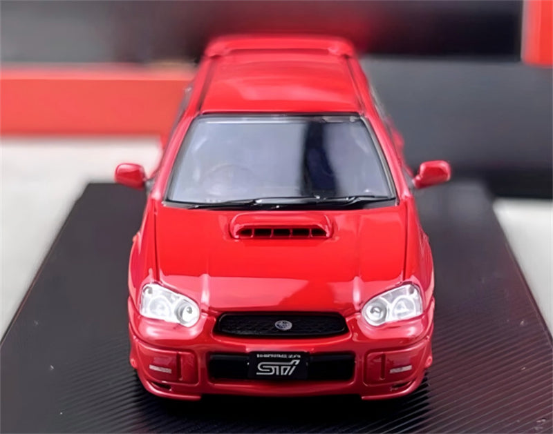 1:64 Subaru Impreza WRX STI 8th Generation Wagon Red Furuya DIECAST Model