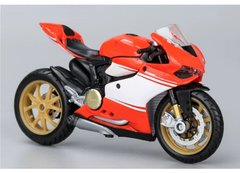 1:18 Ducati MotoGP Racing 2014 Red White 1199 SUPERLEGGERA Maisto Diecast Motorcycle Model